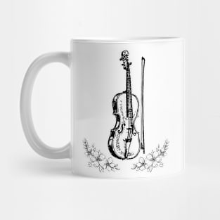 Cello and bow Mug